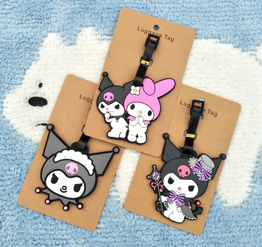 Travel Accessories Luggage Tag Cartoon My Melody Silicone Suitcase ID Holder Baggage Boarding Tags Portable Label Storage Bag
Travel Accessories Luggage Tag Cartoon My Melody Silicone Suitcase ID Holder Baggage Boarding Tags Portable Label Storage Bag