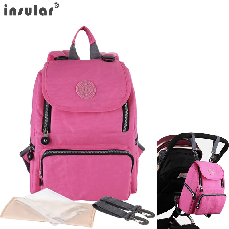 Portable Nylon Diaper Backpack Waterproof Maternity Nappy Baby Bags Fashion Travel Back Pack For Women Nursing Baby Care Insular
Portable Nylon Diaper Backpack Waterproof Maternity Nappy Baby Bags Fashion Travel Back Pack For Women Nursing Baby Care Insular