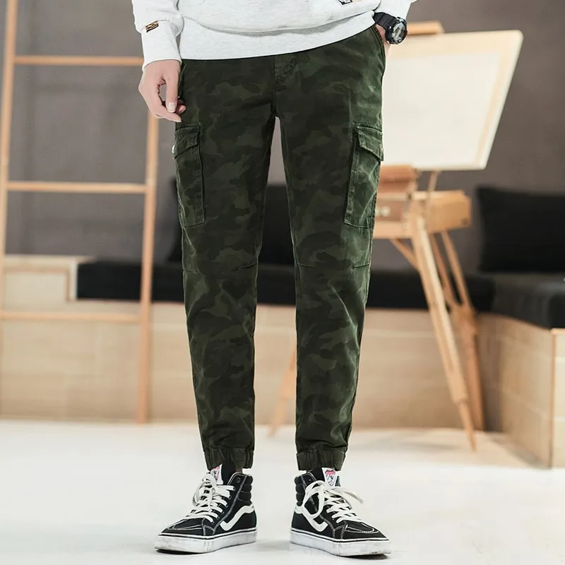 Men Camouflage Trousers 2019 New European Style Overalls Straight High Zipper Wild Narrow Feet For Travel Work Party Dating
Men Camouflage Trousers 2019 New European Style Overalls Straight High Zipper Wild Narrow Feet For Travel Work Party Dating