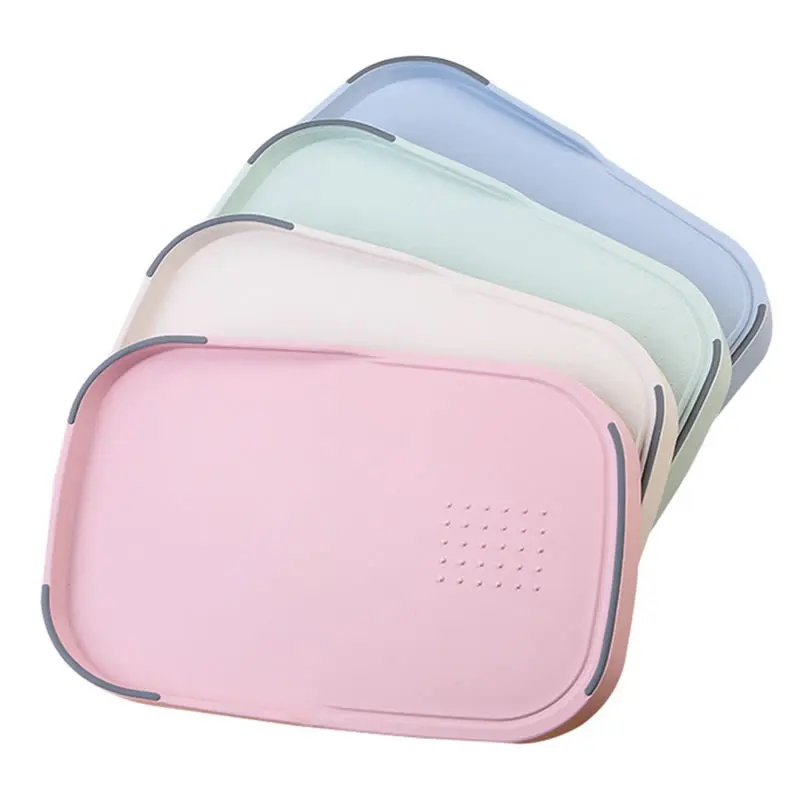 Plastic Double-sided Cutting Board Vegetable Chopping Fruit Board Non-slip Chopping Block Cooking Tool Kitchen Accessories
Plastic Double-sided Cutting Board Vegetable Chopping Fruit Board Non-slip Chopping Block Cooking Tool Kitchen Accessories
