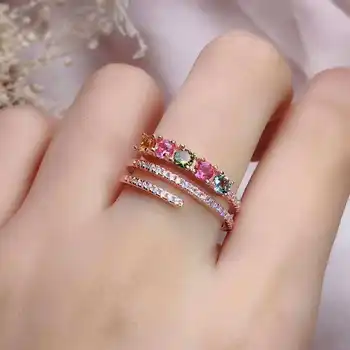 Fidelity Natural 3mm tourmaline Rings s925 sterling silver classic fine Jewelry for women party Natural color gemstone
Fidelity Natural 3mm tourmaline Rings s925 sterling silver classic fine Jewelry for women party Natural color gemstone