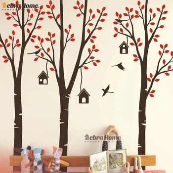 Tree Branches And Birdcage Wall Sticker Removeable Modern Art Decal Mural Wallpaper For Bedroom Home Decoration
Tree Branches And Birdcage Wall Sticker Removeable Modern Art Decal Mural Wallpaper For Bedroom Home Decoration