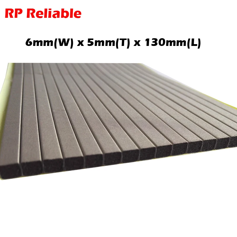 60pcs 6mm*5mm*130mm Conductive Foam Sponge EMI ESD Shielding Gasket for LCD TV Mobilephone Laptop Tablet GPS
60pcs 6mm*5mm*130mm Conductive Foam Sponge EMI ESD Shielding Gasket for LCD TV Mobilephone Laptop Tablet GPS