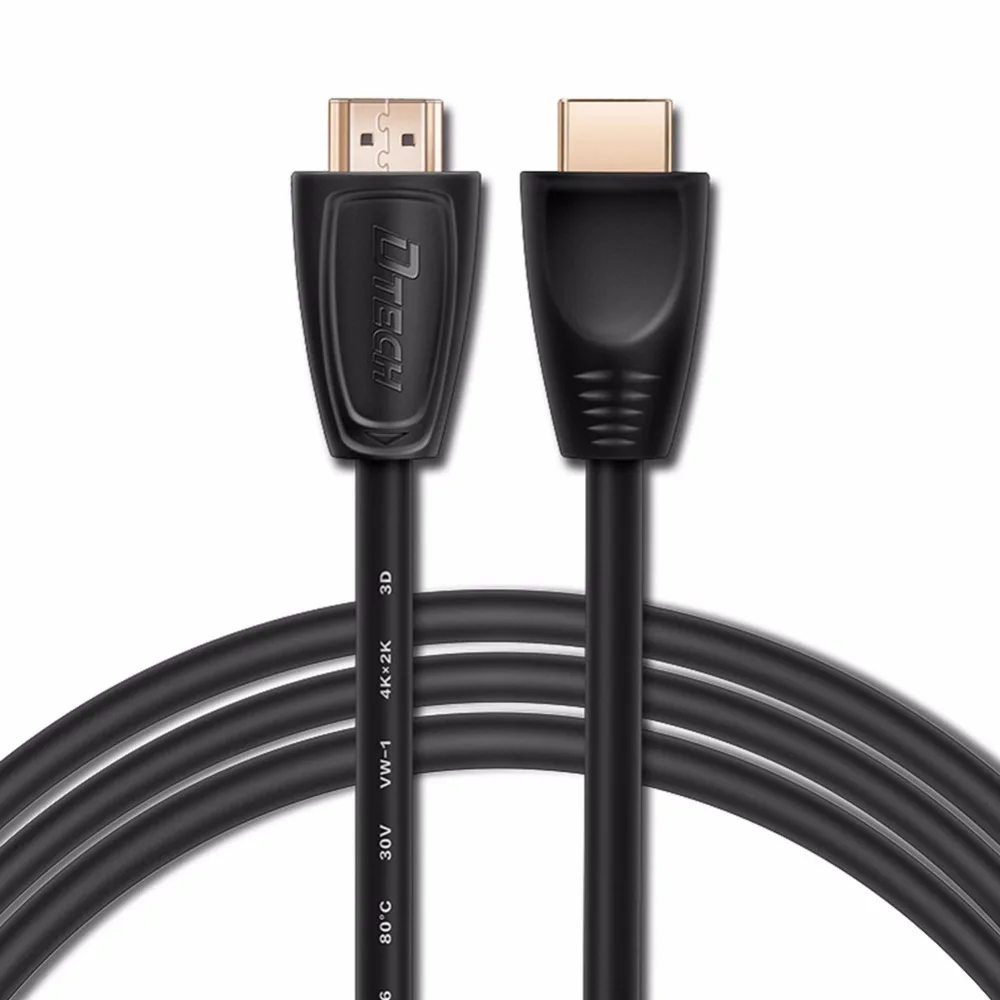 Высокоскоростной позолоченный кабель 0 75 10 м премиум класса HDMI штекер 1 4 Версия