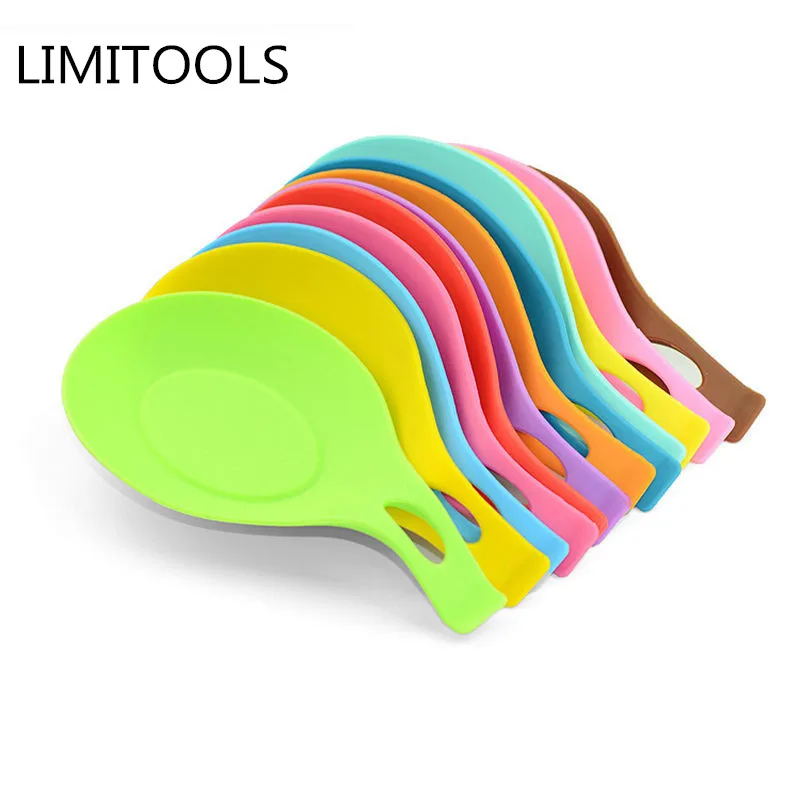 BEST PRICE Kitchen Silicone Spoon Rest Heat Resistant Non-stick Silicone Cooking Tools Mat Soup Spoon Mats Pads Free Shipping
BEST PRICE Kitchen Silicone Spoon Rest Heat Resistant Non-stick Silicone Cooking Tools Mat Soup Spoon Mats Pads Free Shipping