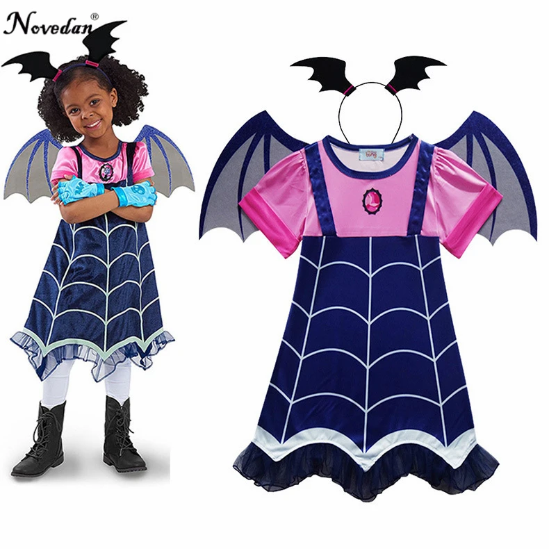 2018 New Halloween Vampirina Costume For Girls Kids Fancy Vampire Birthday Party Cosplay Dress Baby Child Clothes
2018 New Halloween Vampirina Costume For Girls Kids Fancy Vampire Birthday Party Cosplay Dress Baby Child Clothes