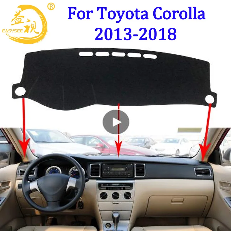 Easysee Dashboard Cover Pad Dashmat Dash Mat Sun Shade Carpet dash proof For TOYOTA COROLLA 2013 2014 2015 2016 2017 2018
Easysee Dashboard Cover Pad Dashmat Dash Mat Sun Shade Carpet dash proof For TOYOTA COROLLA 2013 2014 2015 2016 2017 2018
