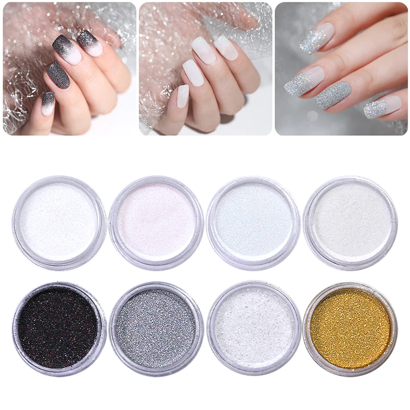 Holographic Nail Glitter Powder Shining Sugar Gradient Chrome Pigment Dust Powder Nail Art Decoration Manicure UV Gel DIY
Holographic Nail Glitter Powder Shining Sugar Gradient Chrome Pigment Dust Powder Nail Art Decoration Manicure UV Gel DIY