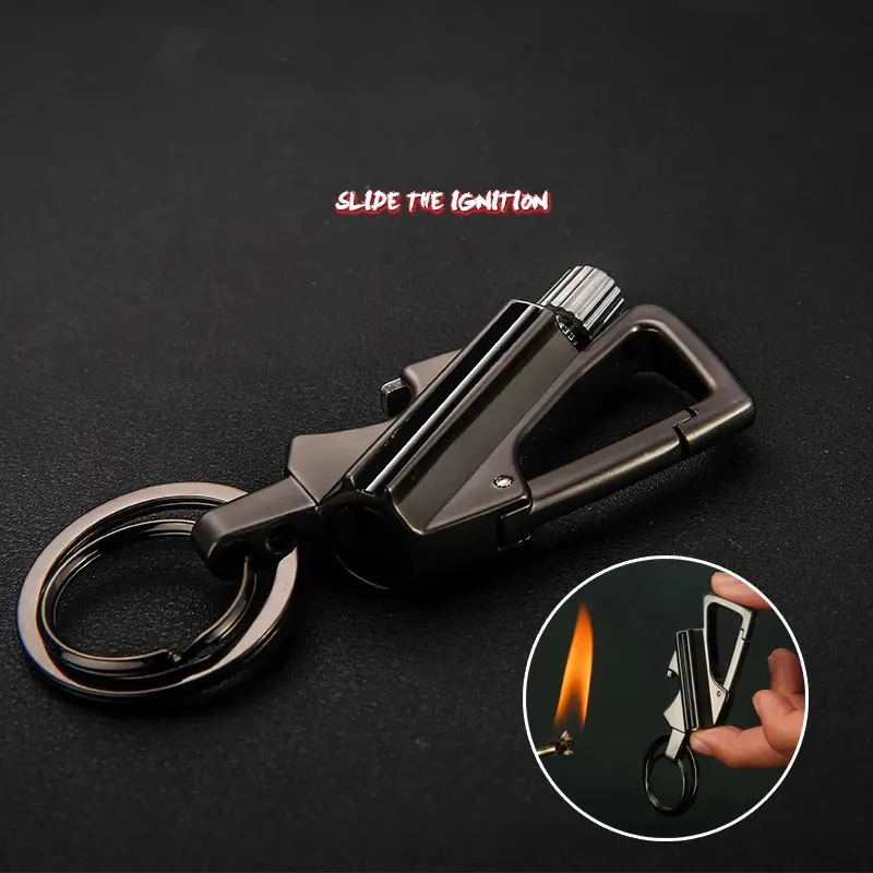 36*90mm Flint Match Lighter Gasoline Lighter Fire Starter Stainless Steel Keychain Smoking Pipe Petrol Lighter Gadgets for Men
36*90mm Flint Match Lighter Gasoline Lighter Fire Starter Stainless Steel Keychain Smoking Pipe Petrol Lighter Gadgets for Men
