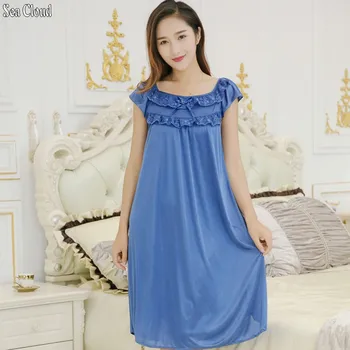 82 free shipping Summer sexy women nightgown M-2XL 7 colors female lace silk sexy sleepwear women's sexy skirt plus size
82 free shipping Summer sexy women nightgown M-2XL 7 colors female lace silk sexy sleepwear women's sexy skirt plus size