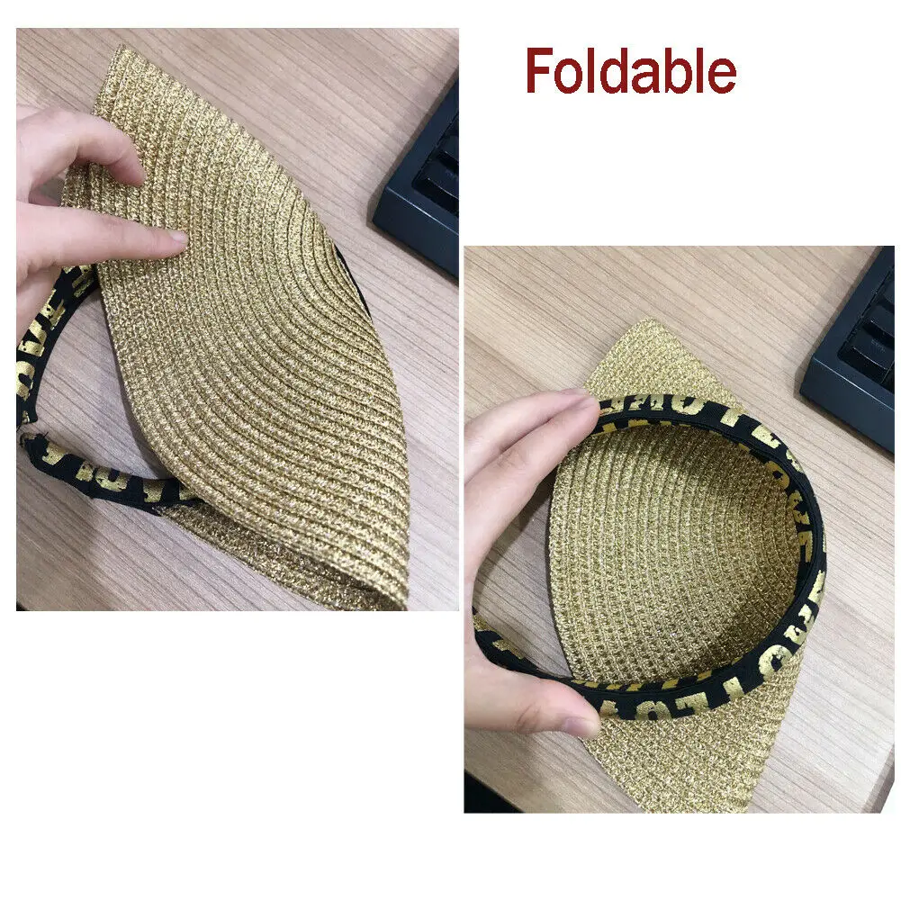 Hirigin Floppy Foldable Ladies Women Straw Beach Sun Summer Hat Beige One Size Wide US
Hirigin Floppy Foldable Ladies Women Straw Beach Sun Summer Hat Beige One Size Wide US