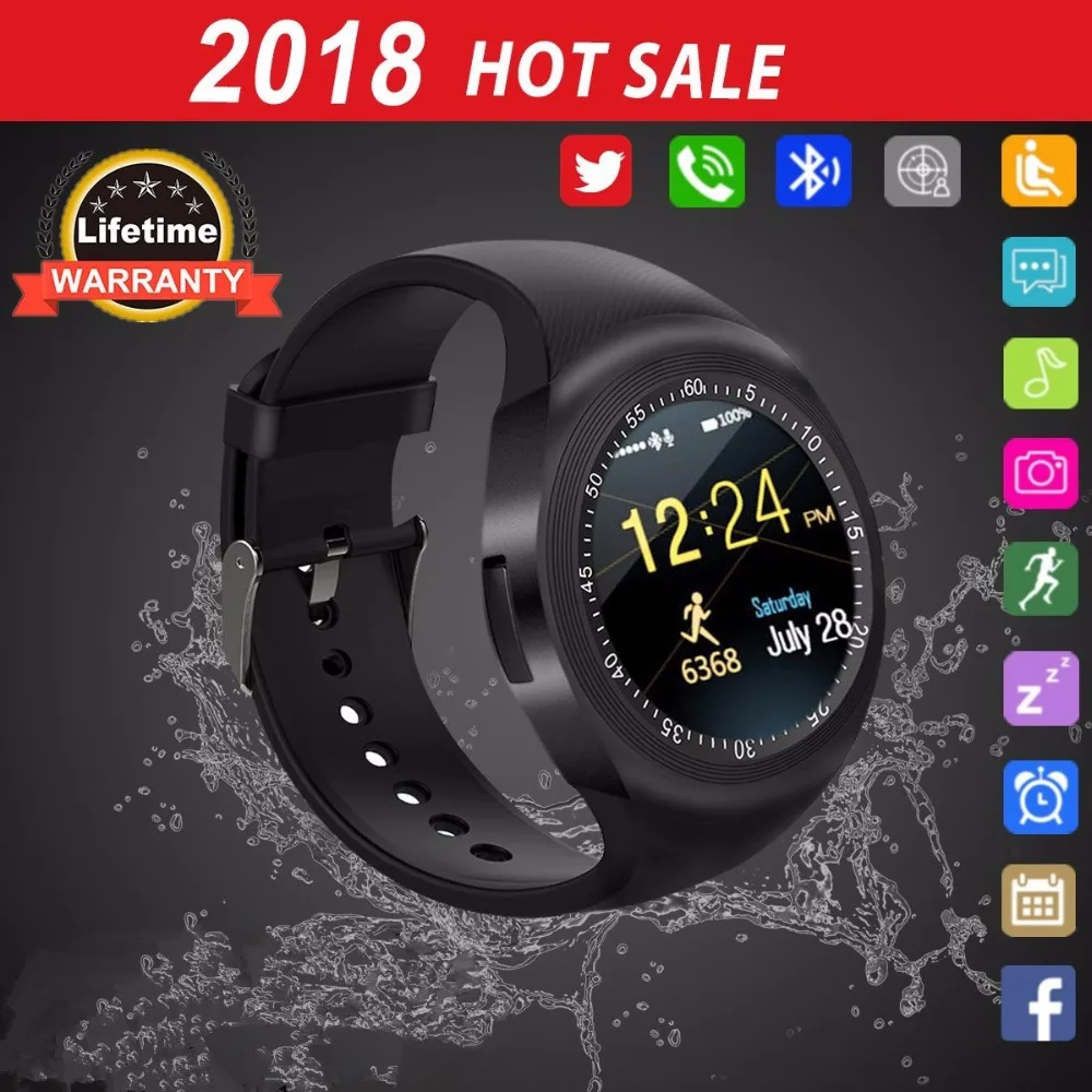 2018 Best T1 Bluetooth Android Smart Watch Touch Screen Sleep Monitor Smartwatch for Android Samsung Men Women Kids Smat Watch
2018 Best T1 Bluetooth Android Smart Watch Touch Screen Sleep Monitor Smartwatch for Android Samsung Men Women Kids Smat Watch