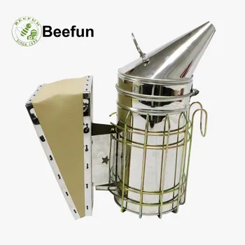Beefun Beekeeping Smoker Stainless Steel Bee Smoker With Heat Shield Apiculture Kit Beehive Tools Beekeeping Equipment
Beefun Beekeeping Smoker Stainless Steel Bee Smoker With Heat Shield Apiculture Kit Beehive Tools Beekeeping Equipment
