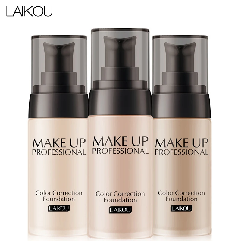 LAIKOU Brand Makeup Face Concealer Base Liquid Foundation BB Cream Moisturizer Oil-control Brighten Face Cosmetics 40g
LAIKOU Brand Makeup Face Concealer Base Liquid Foundation BB Cream Moisturizer Oil-control Brighten Face Cosmetics 40g