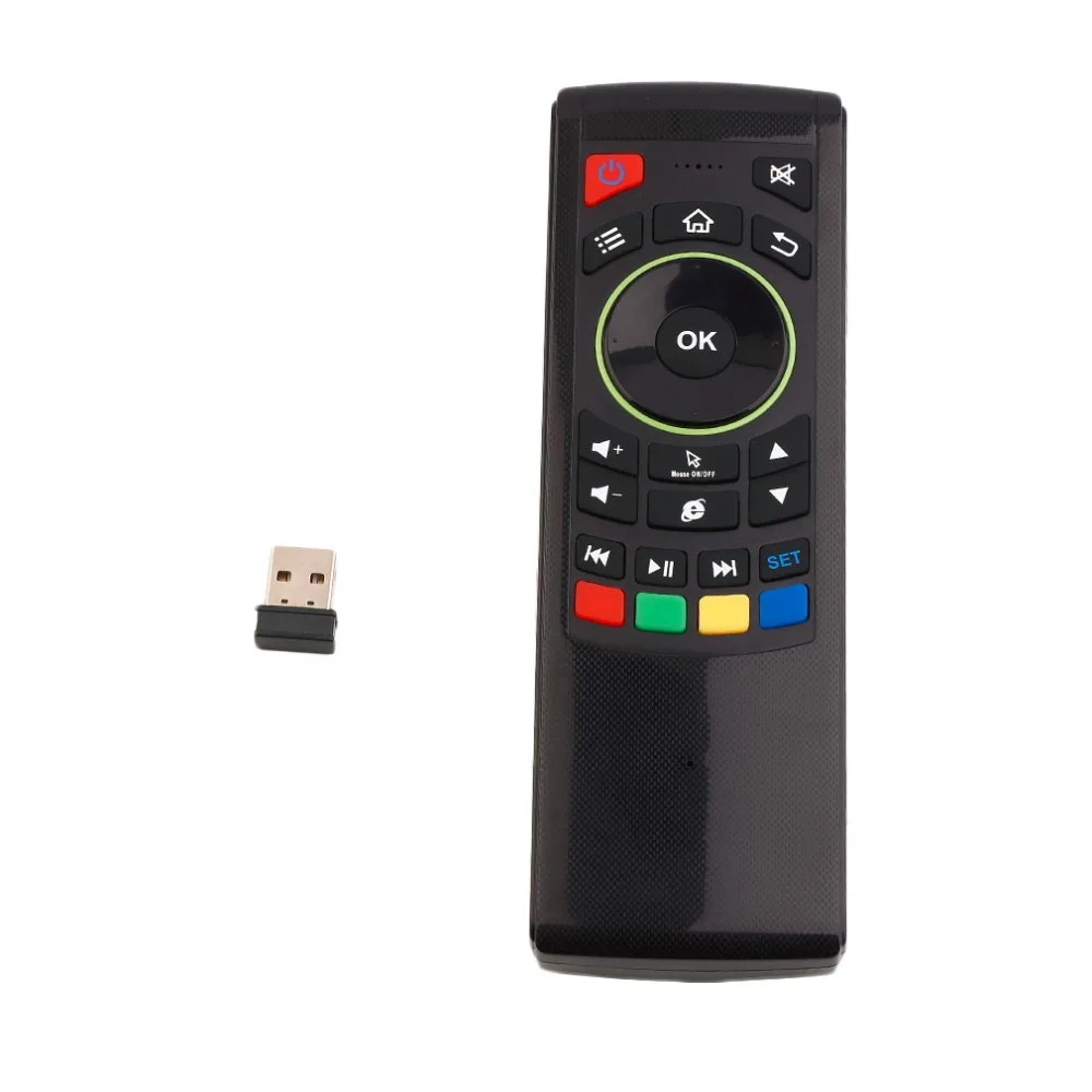 Multifunctional FM5S/FM5S+ Air Mouse Remote Control Mini Keyboard IR Learning Portable Wireless 2.4G Remote Control
Multifunctional FM5S/FM5S+ Air Mouse Remote Control Mini Keyboard IR Learning Portable Wireless 2.4G Remote Control