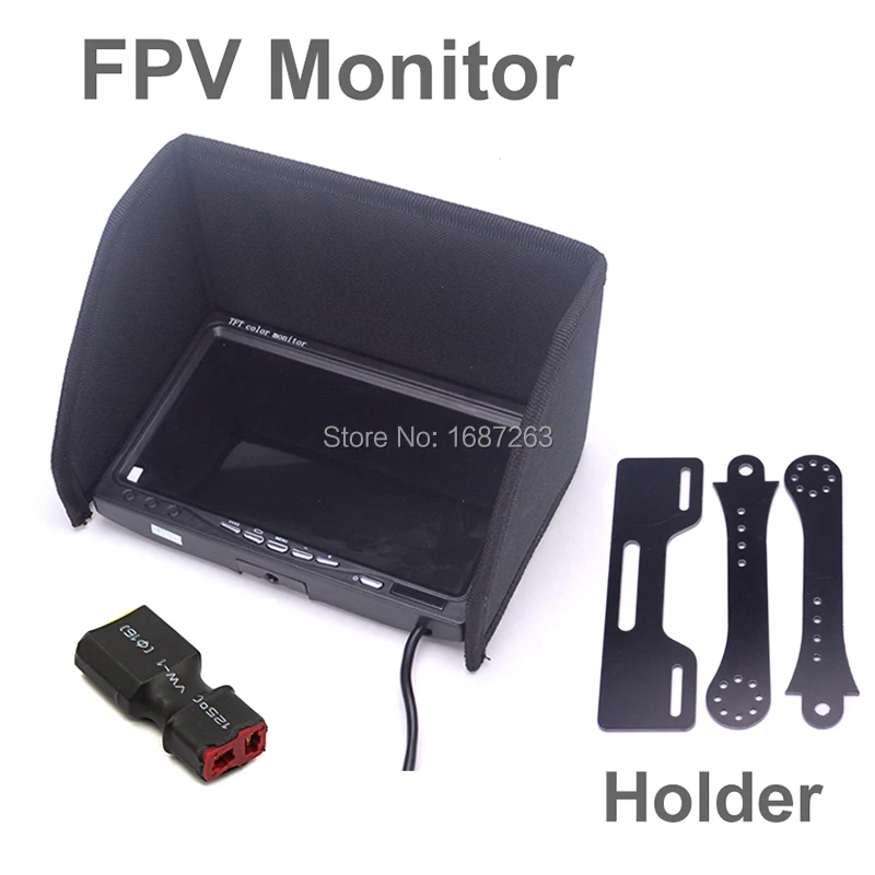 RC FPV Monitor NO blue 7" LCD Color 1024 x 600 Video Screen 7 inch Sun hood for RC Multicopter Quadcopter Ground Station QAV250
RC FPV Monitor NO blue 7" LCD Color 1024 x 600 Video Screen 7 inch Sun hood for RC Multicopter Quadcopter Ground Station QAV250