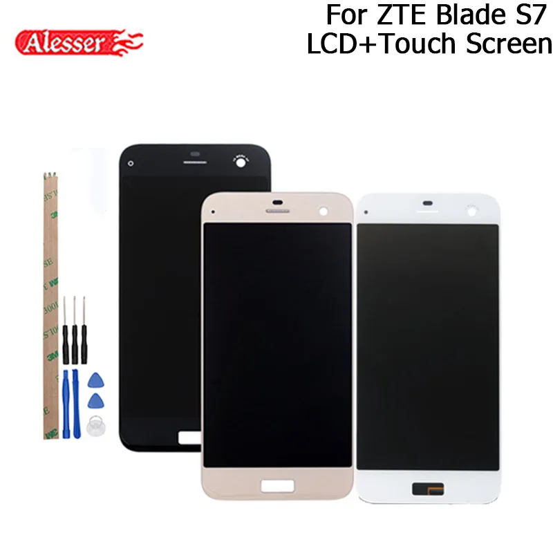 Alesser For ZTE Blade S7 LCD Display And Touch Screen Assembly Repair Accessory +Tools +Adhesive For ZTE Blade S7 Mobile Phone
Alesser For ZTE Blade S7 LCD Display And Touch Screen Assembly Repair Accessory +Tools +Adhesive For ZTE Blade S7 Mobile Phone