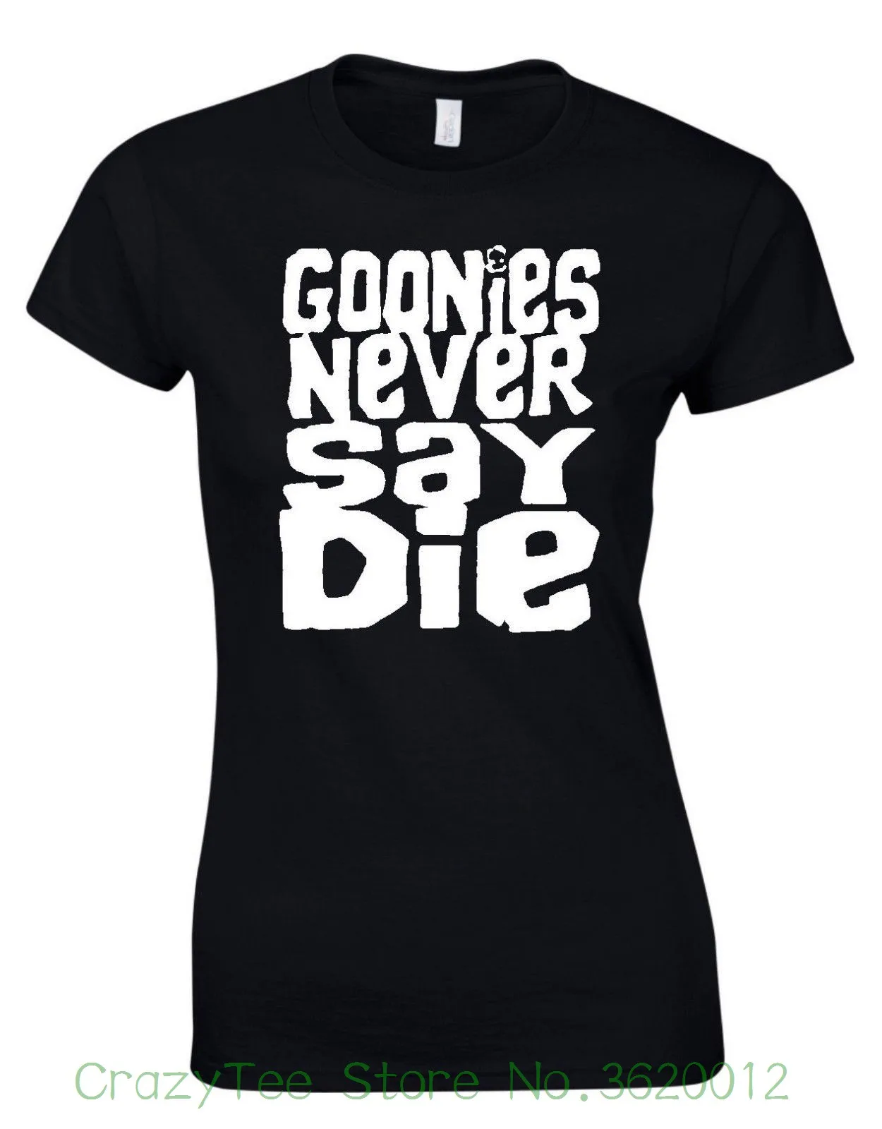 Women's Tee Goonies Never Say Die Inspired Cult 80s Movie Film Womens T Shirt Printed Funny T Shirt Women
Women's Tee Goonies Never Say Die Inspired Cult 80s Movie Film Womens T Shirt Printed Funny T Shirt Women