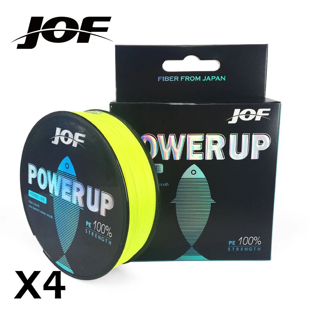 JOF 4 Braid 100M PE Braided Fishing Line 4 Strand Super Strong Japan Multifilament Thread for Carp Fishing 12LB-83LB
JOF 4 Braid 100M PE Braided Fishing Line 4 Strand Super Strong Japan Multifilament Thread for Carp Fishing 12LB-83LB