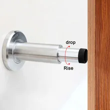 Stainless Steel Retractable Anti Collision Rubber Easy Install Home Use Mute Wall Mount Adjustable Door Stopper
Stainless Steel Retractable Anti Collision Rubber Easy Install Home Use Mute Wall Mount Adjustable Door Stopper