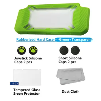 Slim Rubberized Hard Case Cover for Nintend Switch Nintendos Protective Back Shell Case Tempered Screen Protector Silicone Grips 
Slim Rubberized Hard Case Cover for Nintend Switch Nintendos Protective Back Shell Case Tempered Screen Protector Silicone Grips