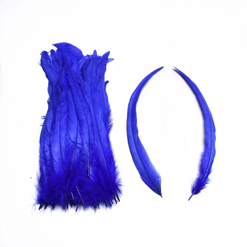 Wholesale crafts 100pcs Royal blue Rooster Feathers tail bulk long 30-35cm DIY Color feathers party headress Shoulder decoration
Wholesale crafts 100pcs Royal blue Rooster Feathers tail bulk long 30-35cm DIY Color feathers party headress Shoulder decoration