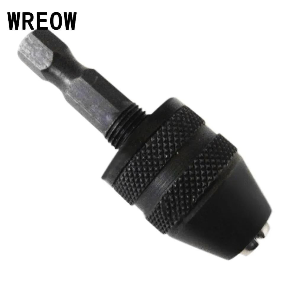 Universal 6.35mm Keyless Quick Change Hex Shank Twist Drill Chuck Bit Screwdriver Impact Driver Adaptor 0.3-3.6mm
Universal 6.35mm Keyless Quick Change Hex Shank Twist Drill Chuck Bit Screwdriver Impact Driver Adaptor 0.3-3.6mm