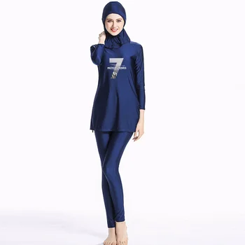 2019 Muslim Swimsuit Long-sleeves Modest Plus Size Swimwear Print 7 Cover May Women Fused Badpak Islamic Headscarf Musulman
2019 Muslim Swimsuit Long-sleeves Modest Plus Size Swimwear Print 7 Cover May Women Fused Badpak Islamic Headscarf Musulman