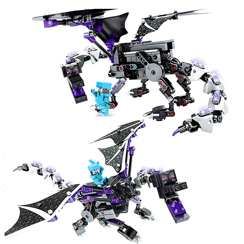 Building Blocks legoing enderdragon 285 Piece compatible Technical figures minecrafted Steve defeat Dragon Bricks Toys Child
Building Blocks legoing enderdragon 285 Piece compatible Technical figures minecrafted Steve defeat Dragon Bricks Toys Child