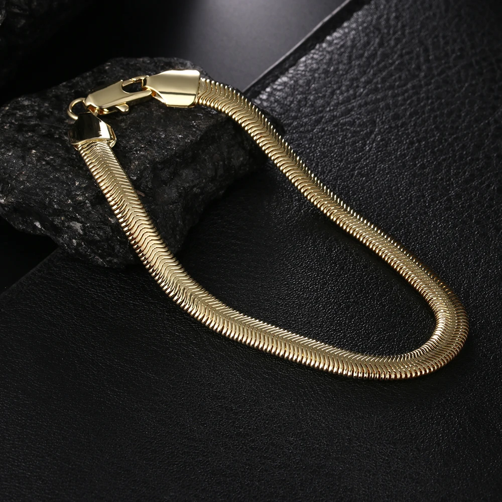 wholesale Beautiful fashion silver color Gold color men Women Bracelet charm Elegant chain high quality jewelry 6MM LH023
wholesale Beautiful fashion silver color Gold color men Women Bracelet charm Elegant chain high quality jewelry 6MM LH023