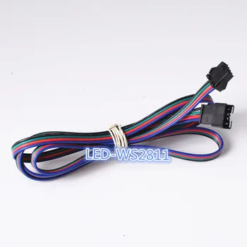 10pcs/lot 1m Length male to female 4pin JST extention cable Connector For WS2801 LPD6803 LPD8806 RGB LED Strip Module Light
10pcs/lot 1m Length male to female 4pin JST extention cable Connector For WS2801 LPD6803 LPD8806 RGB LED Strip Module Light