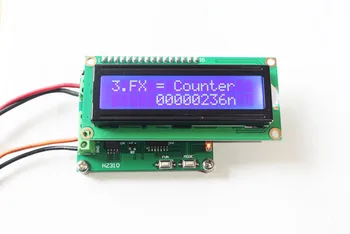 New 1PC frequency meter High frequency 10MHz-2.4GHz / Low frequency 0-50MHz With counting function
New 1PC frequency meter High frequency 10MHz-2.4GHz / Low frequency 0-50MHz With counting function