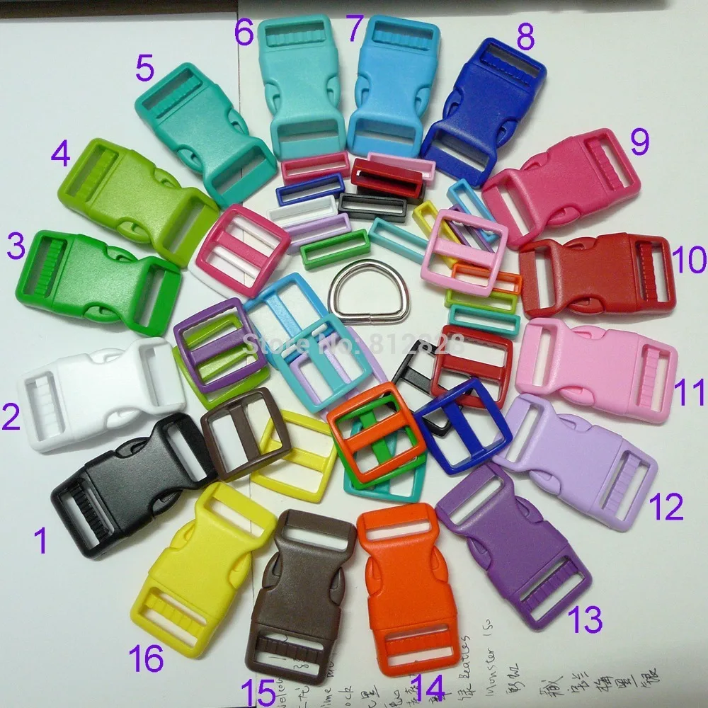 plastic dog collar hardware