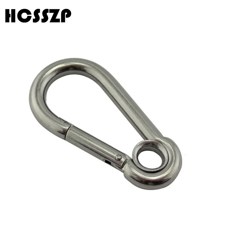 HCSSZP 3 Pcs Durable Outdoor Climbing Button Carabiner Hooks 316 Stainless Steel Safety Hook Keychain Button Keyring Holder
HCSSZP 3 Pcs Durable Outdoor Climbing Button Carabiner Hooks 316 Stainless Steel Safety Hook Keychain Button Keyring Holder
