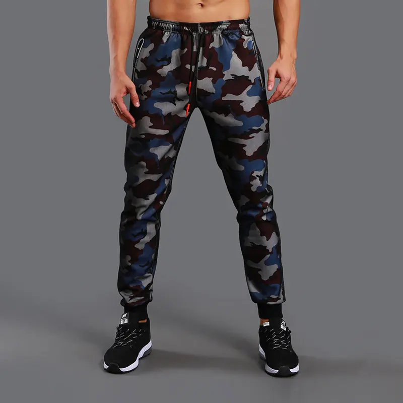 3 Colors Men Camouflage Trainning Exercise Pants Elastic Waist Running Fitness GYM Sweatpants Trousers Casual Sportswear | Спорт и
