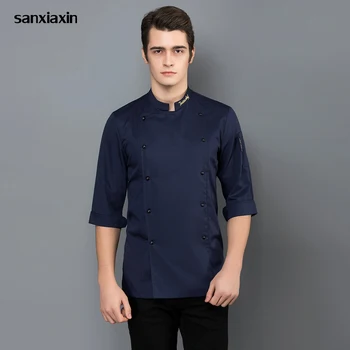 new Unisex Hotel Breathable short sleeved Chef Jacket work clothing chef uniforms shirts chef clothes chef restaurant uniform
new Unisex Hotel Breathable short sleeved Chef Jacket work clothing chef uniforms shirts chef clothes chef restaurant uniform