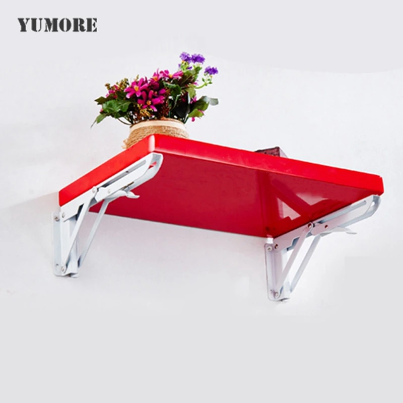 New Arrival 2pcs White Paint Steel Triangle Shelf Brackets Spring Design Wall Mounted Folding Screws High Quality
New Arrival 2pcs White Paint Steel Triangle Shelf Brackets Spring Design Wall Mounted Folding Screws High Quality