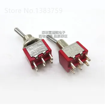 2pcs 6-pin 2-speed toggle shaker rocker switch T8011 T80-T toggle switch 3A 250VAC 5A125VAC
2pcs 6-pin 2-speed toggle shaker rocker switch T8011 T80-T toggle switch 3A 250VAC 5A125VAC
