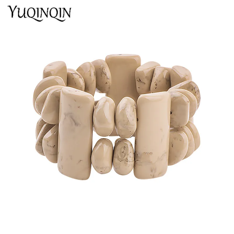 Classic Stone Resin Cuff Fashion Bracelets Bangles for Women Stretch Colourful Grain Acrylic Bracelets Female Charm Gift Jewelry
Classic Stone Resin Cuff Fashion Bracelets Bangles for Women Stretch Colourful Grain Acrylic Bracelets Female Charm Gift Jewelry