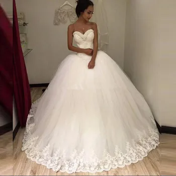 WD0821 Sexy New New White Beaded Lace Tulle Ball Gown Wedding Dress vestidos de noiva Bridal Gowns Wedding Gowns for Bride
WD0821 Sexy New New White Beaded Lace Tulle Ball Gown Wedding Dress vestidos de noiva Bridal Gowns Wedding Gowns for Bride