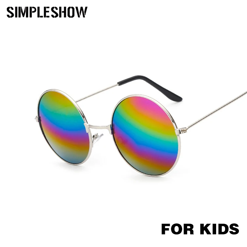 SIMPLESHOW Round Sunglasses Kids Metal Frame Glasses Anti-UV Sun Glasses For Boys Girls Eyewear Children oculos UV400 Sunglass
SIMPLESHOW Round Sunglasses Kids Metal Frame Glasses Anti-UV Sun Glasses For Boys Girls Eyewear Children oculos UV400 Sunglass