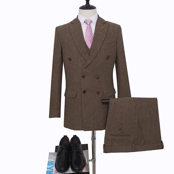 NA68 Suzhou Men Suits Wedding Groomsmen Tuxedos New Arrival Smokings Mans Fashion Wear Slim Fit Size Tailored Made
NA68 Suzhou Men Suits Wedding Groomsmen Tuxedos New Arrival Smokings Mans Fashion Wear Slim Fit Size Tailored Made