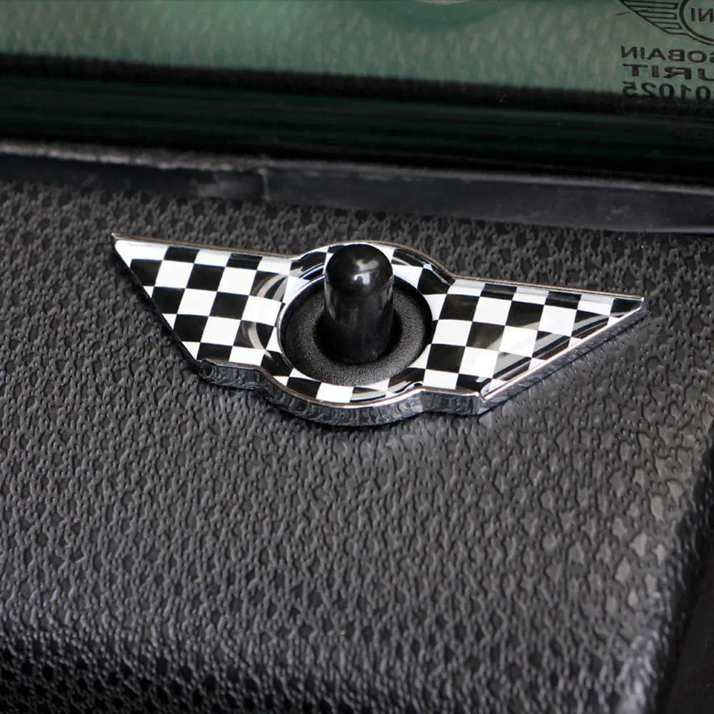3D Mini Cooper Door Pin Badge Emblem Wing Badge Sticker for BMW MINI Cooper S ONE Roadster Clubman Coupe Car Styling Decoration
3D Mini Cooper Door Pin Badge Emblem Wing Badge Sticker for BMW MINI Cooper S ONE Roadster Clubman Coupe Car Styling Decoration