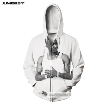 Jumeast Brand 3D Printed Clothes Men/Women American Singer 2pac Zipper Hoodie Rapper Tupac Long Sleeve Jacket Sport Pullover
Jumeast Brand 3D Printed Clothes Men/Women American Singer 2pac Zipper Hoodie Rapper Tupac Long Sleeve Jacket Sport Pullover