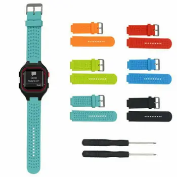 Soft Bracelet Men Sport Silicone Watch Wrist Band Strap For Garmin Forerunner 25 Watch Wrist Band Strap Replacement with tools
Soft Bracelet Men Sport Silicone Watch Wrist Band Strap For Garmin Forerunner 25 Watch Wrist Band Strap Replacement with tools