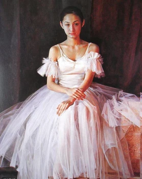 Hand Painted Figure Oil Painting Modern Art Living Room Decoration Beautiful Chinese Girl Wall Pictures No framed
Hand Painted Figure Oil Painting Modern Art Living Room Decoration Beautiful Chinese Girl Wall Pictures No framed