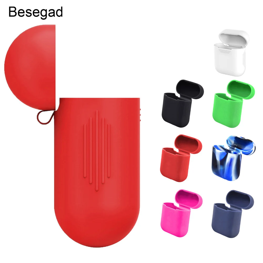 Vococal Silicone Wireless Earphone Headphone Carrying Case Cover Skin Sleeve Pouch Box Protector for Apple Airpods Air Pods 1 2
Vococal Silicone Wireless Earphone Headphone Carrying Case Cover Skin Sleeve Pouch Box Protector for Apple Airpods Air Pods 1 2