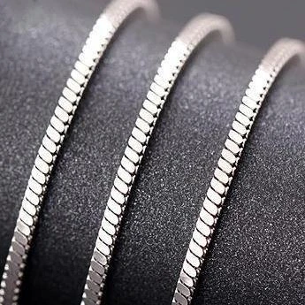 2017 New Fashion Women Men's 925 stamped silver plated Necklace Snake Chain 4mm 20"/24" Wholesale Silver Jewelry LSPN191
2017 New Fashion Women Men's 925 stamped silver plated Necklace Snake Chain 4mm 20"/24" Wholesale Silver Jewelry LSPN191