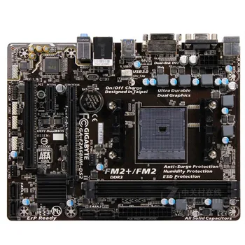 original A68 motherboard for Gigabyte GA-F2A68HM-DS2 F2A68HM-DS2 DDR3 Socket FM2 A68H USB3.0 SATA3 Desktop motherboard
original A68 motherboard for Gigabyte GA-F2A68HM-DS2 F2A68HM-DS2 DDR3 Socket FM2 A68H USB3.0 SATA3 Desktop motherboard