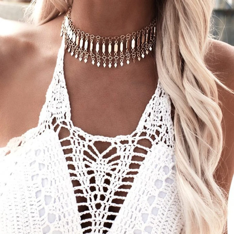 2019 Bohemian Women Choker Necklace Boho Chokers Pendant Maxi Statement Necklace for Women Wedding Charm Fashion Sexy Collier
2019 Bohemian Women Choker Necklace Boho Chokers Pendant Maxi Statement Necklace for Women Wedding Charm Fashion Sexy Collier